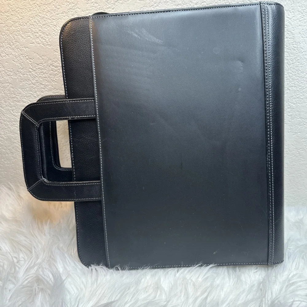 $31 🌙 Franklin Covey 3-Ring Binder Briefcase Calculator